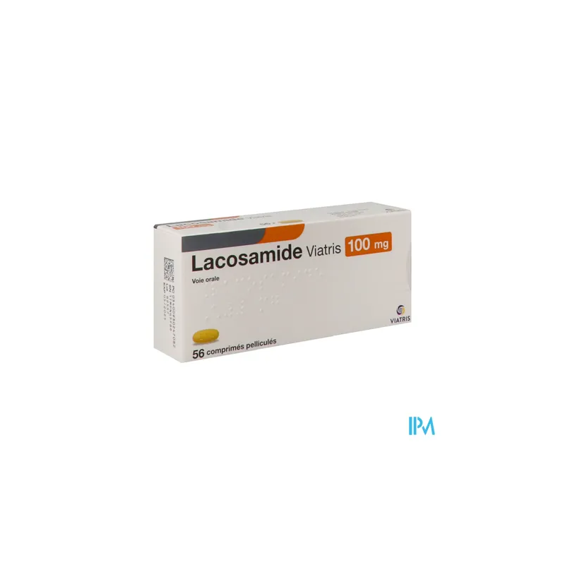 LACOSAMIDE 100MG VIATRIS CPR 56X1