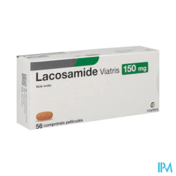 LACOSAMIDE 150MG VIATRIS CPR 56X1