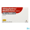 VILDAGLI/METF 50/1 000MG VTS CPR60