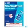 EFFERALGANSTIX 500MG GRAN SACHET16