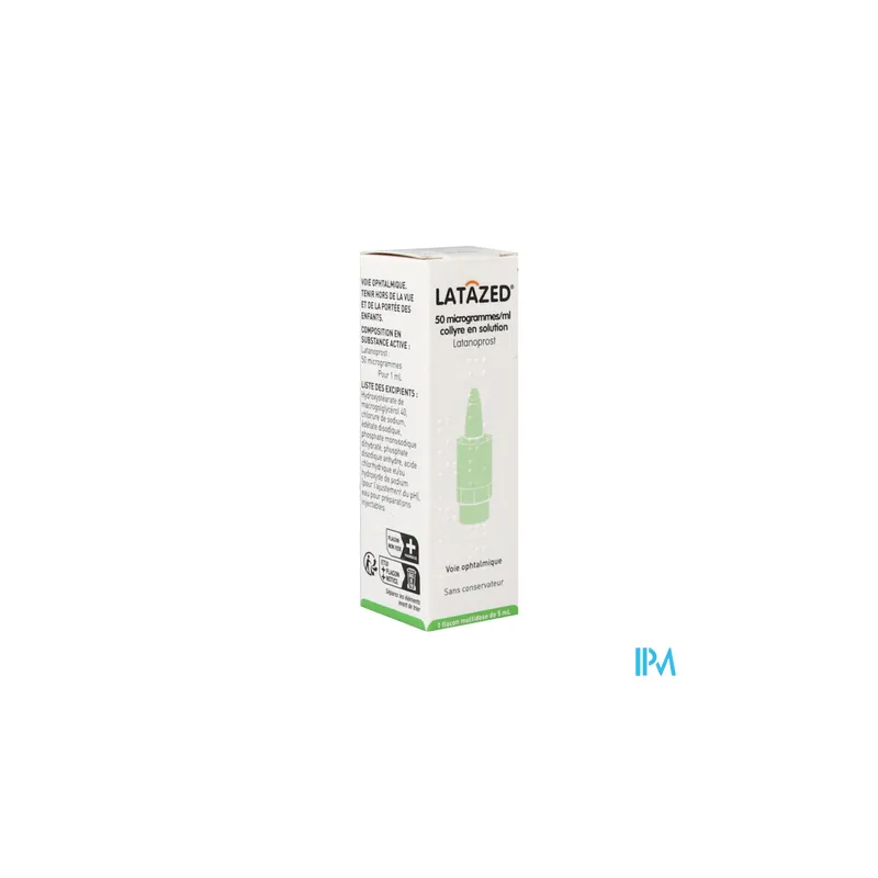 LATAZED 50MCG/ML COLLYRE 5ML FL1