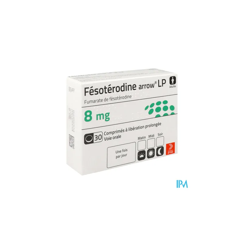FESOTERODINE 8MG ARROW CPR LP 30