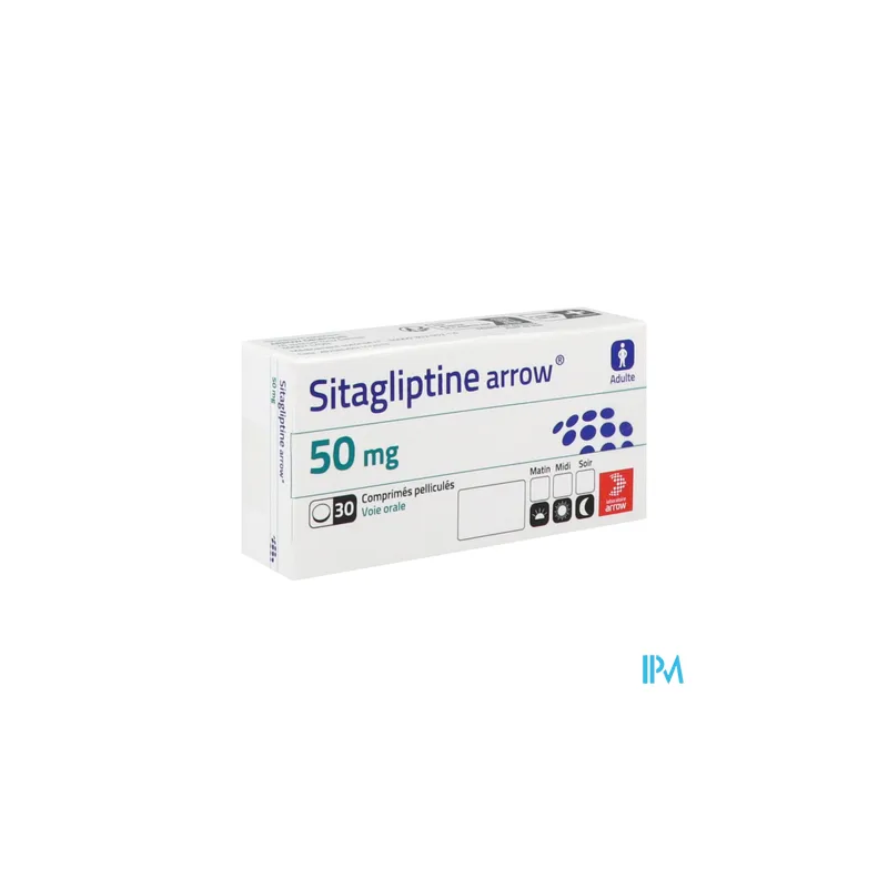 SITAGLIPTINE 50MG ARROW CPR 30