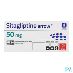 SITAGLIPTINE 50MG ARROW CPR 30