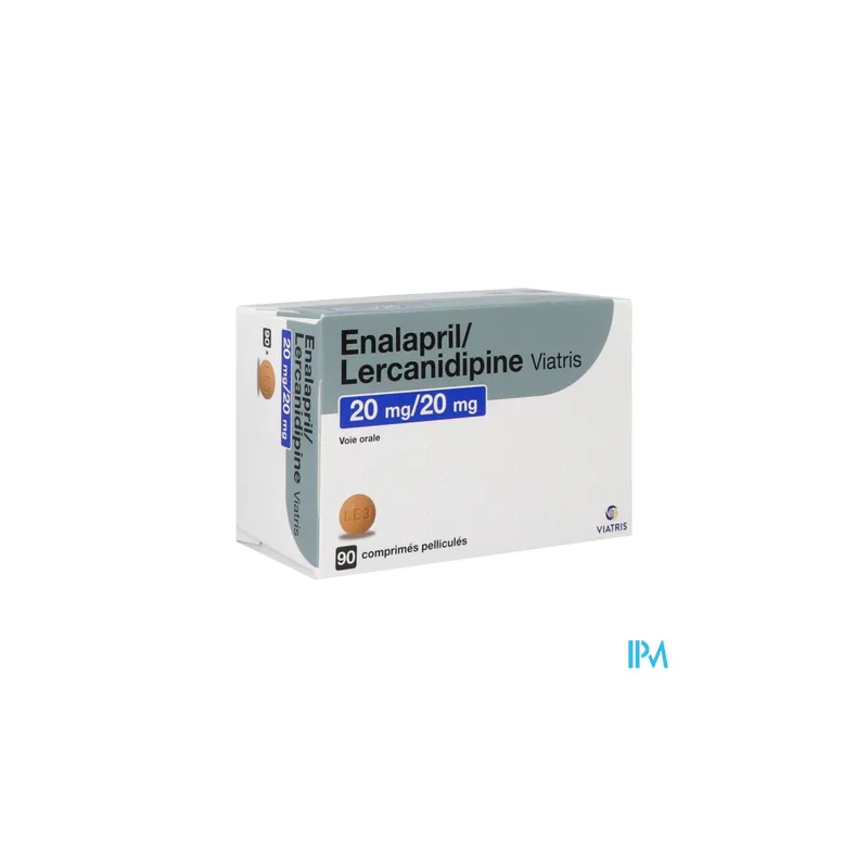 ENALAPRIL/LERCA 20/20MG VTS CP 90