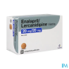 ENALAPRIL/LERCA 20/20MG VTS CP 90