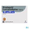 ENALAPRIL/LERCA 20/20MG VTS CP 90