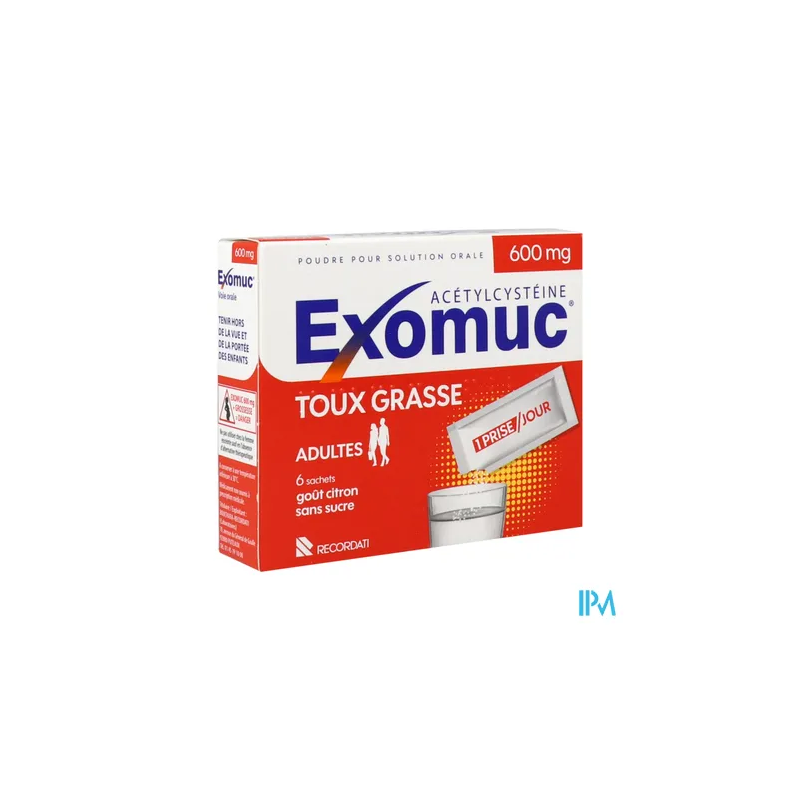 EXOMUC 600MG SACHET 6