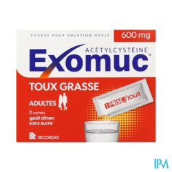 EXOMUC 600MG SACHET 6