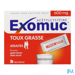 EXOMUC 600MG SACHET 6