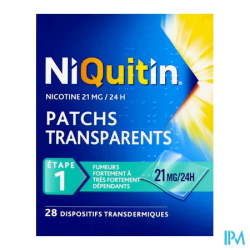 NIQUITIN 21MG/24H D/TRANSD 28