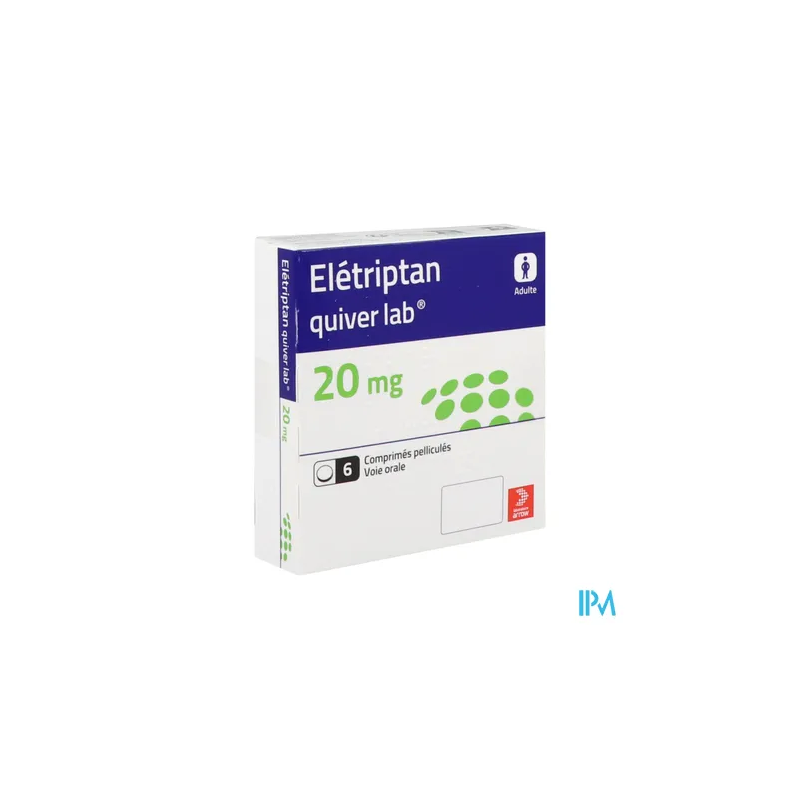 ELETRIPTAN 20MG QUIVER CPR 6