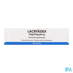 LACRYADEX 1MG/5MG POM OPHT TUB 10G
