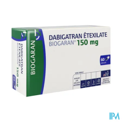 DABIGATRAN 150MG BGR GELULE 60X1