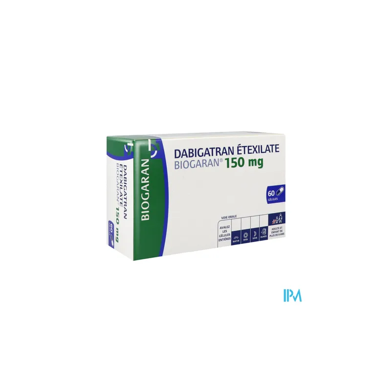 DABIGATRAN 150MG BGR GELULE 60X1