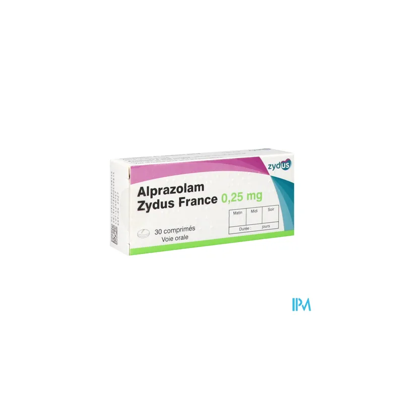 ALPRAZOLAM 0,25MG ZYDUS CPR 30