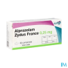 ALPRAZOLAM 0,25MG ZYDUS CPR 30