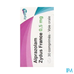 ALPRAZOLAM 0,50 MG ZYDUS CPR 30