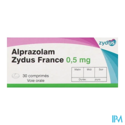 ALPRAZOLAM 0,50 MG ZYDUS CPR 30