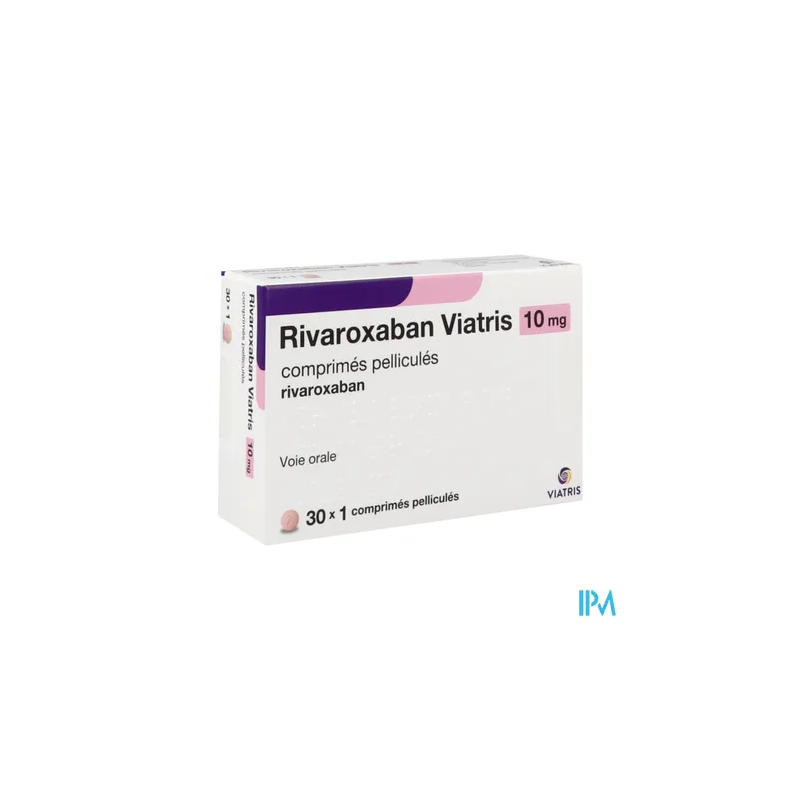 RIVAROXABAN 10MG VIATRIS CPR 30X1
