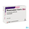 RIVAROXABAN 10MG VIATRIS CPR 30X1