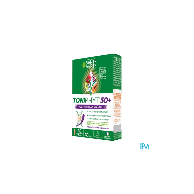 TONIPHYT MULTI VIT&MIN 50+ CPR 30