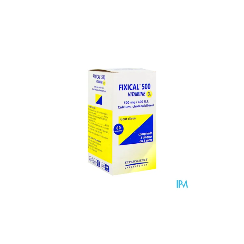 FIXICAL D3 500MG/400UI CPR PILL 60