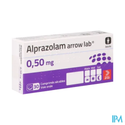ALPRAZOLAM 0,50MG ARROW CPR SEC 30