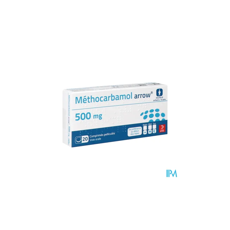METHOCARBAMOL 500MG ARROW CPR 20