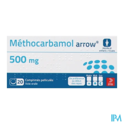 METHOCARBAMOL 500MG ARROW CPR 20