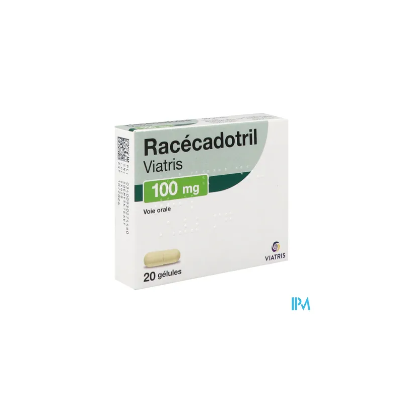 RACECADOTRIL 100MG VTS GELULE 20