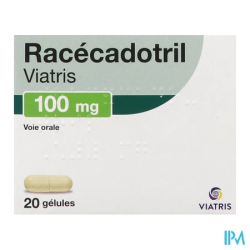 RACECADOTRIL 100MG VTS GELULE 20