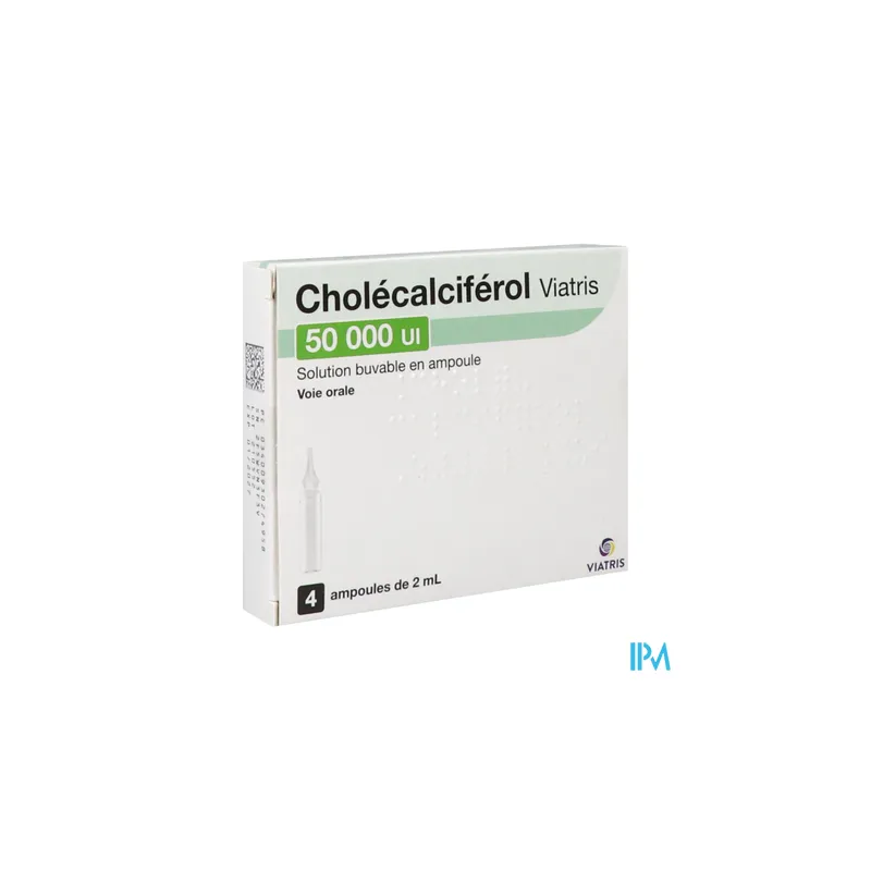 CHOLECALCIFEROL 50 000UI VTS AMP4