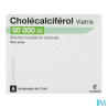CHOLECALCIFEROL 50 000UI VTS AMP4