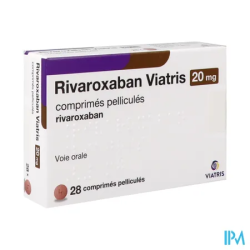 RIVAROXABAN 20MG VIATRIS CPR 28.