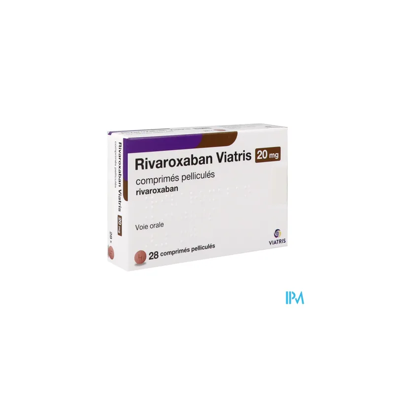 RIVAROXABAN 20MG VIATRIS CPR 28.