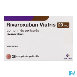 RIVAROXABAN 20MG VIATRIS CPR 28.