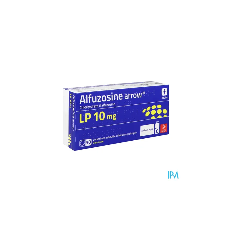 ALFUZOSINE LP 10MG ARROW CPR 30