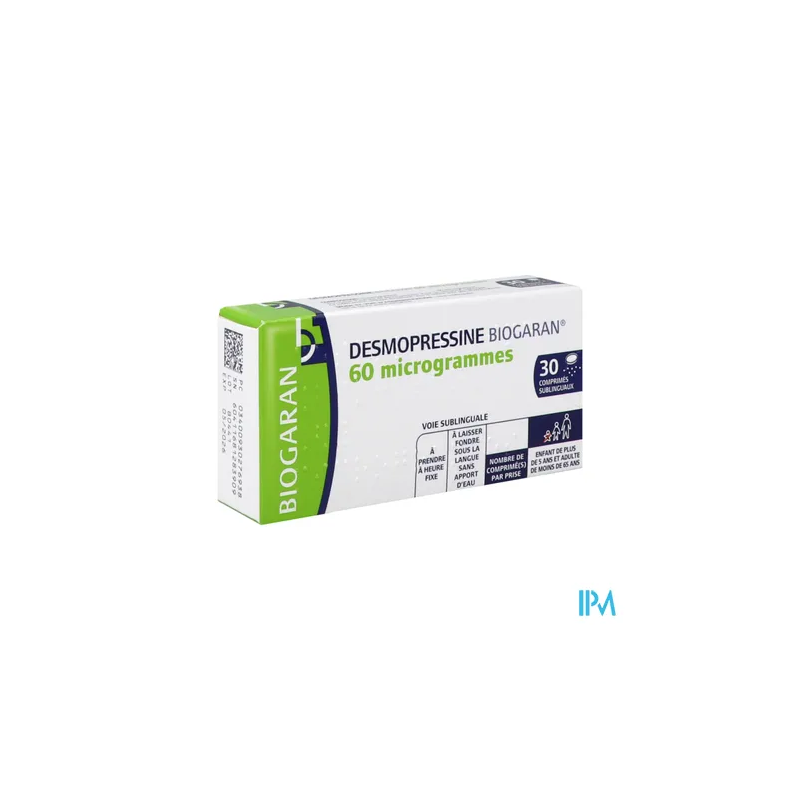 DESMOPRESSIN 60MCG BGR CPR SUB30