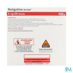 ROTIGOTINE 4MG/24H DISP TRANSD 30
