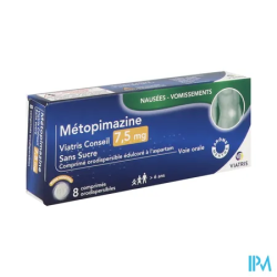 METOPIMAZINE 7,5MG VTS CPR ORO 8