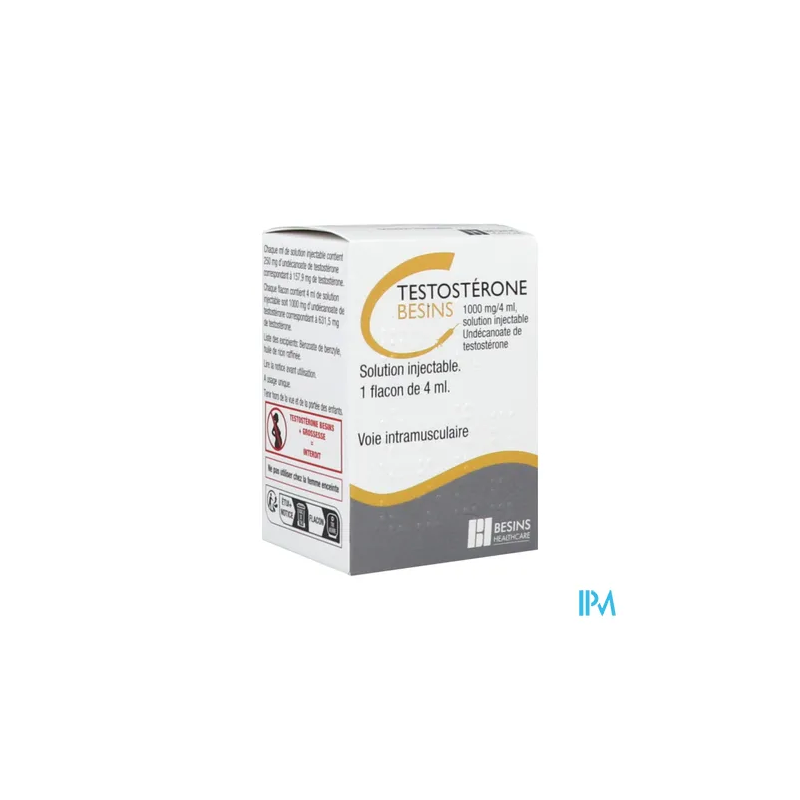 TESTOSTERONE 1 000MG/4ML BESINS F1
