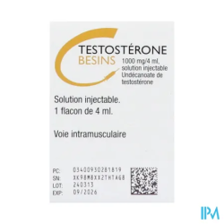 TESTOSTERONE 1 000MG/4ML BESINS F1