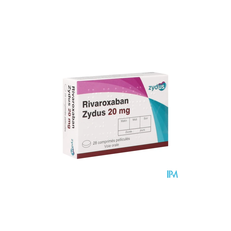 RIVAROXABAN 20MG ZYDUS CPR 28