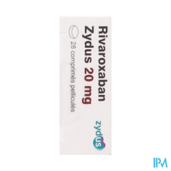 RIVAROXABAN 20MG ZYDUS CPR 28