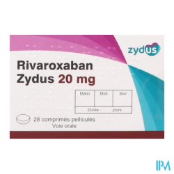 RIVAROXABAN 20MG ZYDUS CPR 28
