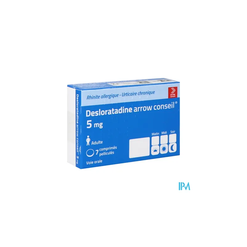 DESLORATADINE 5MG ARROW CONS CPR 7