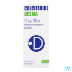 CALCIFEDIOL 15MG/100ML DESMA 10ML