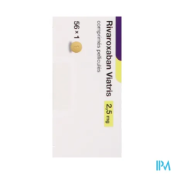 RIVAROXABAN 2,5MG VIATRIS CPR 56X1