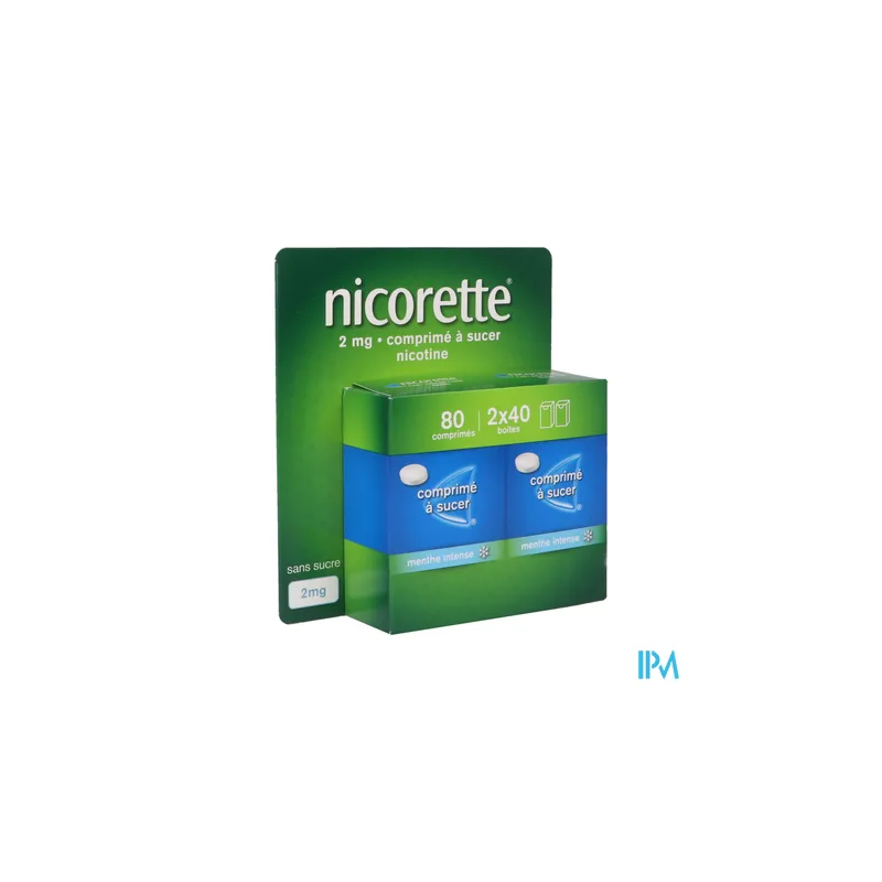 NICORETTE 2MG CPR SUCER 80
